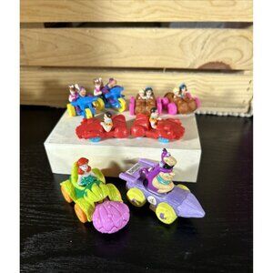 Flintstones Toys Lot 8 Burger King & Cartoon Network Fred Pebbles Small & Medium
